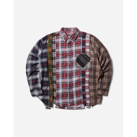 Brand New 7 Cuts Flannel Shirt Multicolor In Stock