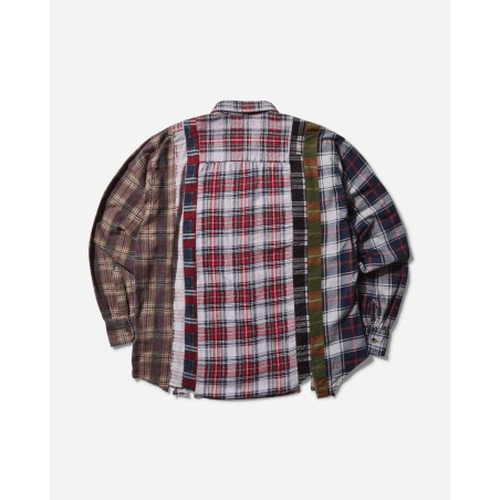 Brand New 7 Cuts Flannel Shirt Multicolor In Stock