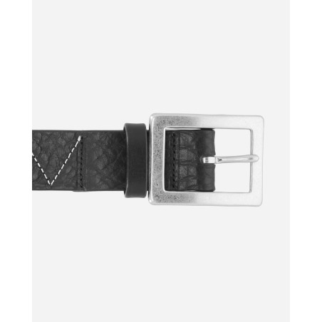 Brand New Leather Wide Belt Black