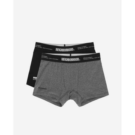 Brand New Classic 2-Pack Underwear Grey / Black New Stock