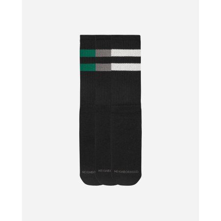 Brand New Classic 3-Pack Long Socks Black Just In