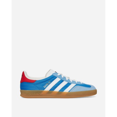 Brand New Gazelle Indoor Sneakers Bright Blue / Cloud White / Gum New Release