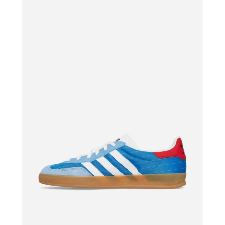 Brand New Gazelle Indoor Sneakers Bright Blue / Cloud White / Gum New Release