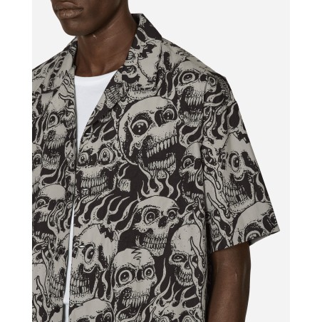 Brand New Babylon Hawaiian Shirt Grey On Hand Now