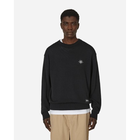 Brand New Plain Crewneck Sweater Black New Collection