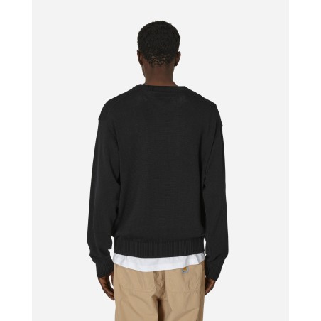 Brand New Plain Crewneck Sweater Black New Collection