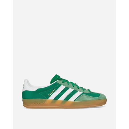 Brand New Gazelle Indoor Sneakers Green / Cloud White Limited Stock