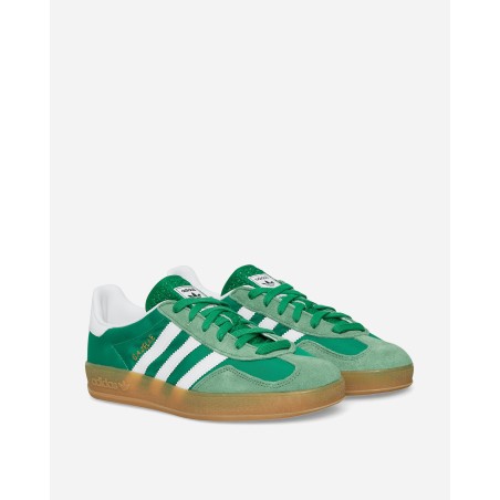 Brand New Gazelle Indoor Sneakers Green / Cloud White Limited Stock