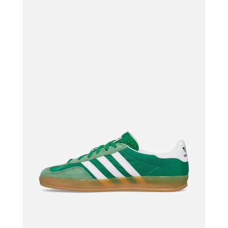 Brand New Gazelle Indoor Sneakers Green / Cloud White Limited Stock