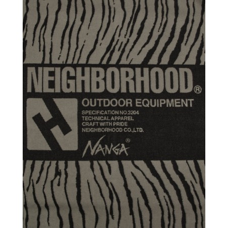 Brand New NANGA Tiger Pattern Wool Blanket Grey Ready for Shipment