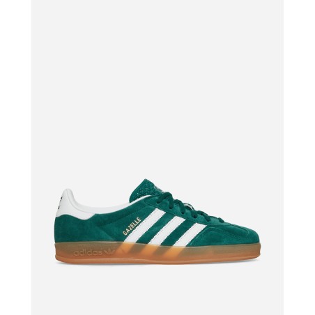 Brand New Gazelle Indoor Sneakers Collegiate Green / Cloud White Immediate Availability