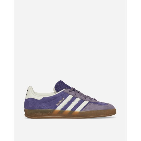 Brand New Gazelle Indoor Sneakers Collegiate Purple / Cloud White New Collection