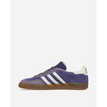 Brand New Gazelle Indoor Sneakers Collegiate Purple / Cloud White New Collection