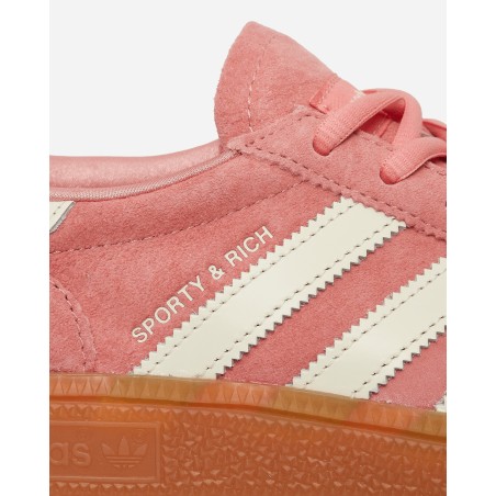 Brand New Sporty & Rich Handball Spezial Sneakers Pantone Pink / Cream White On Hand Now