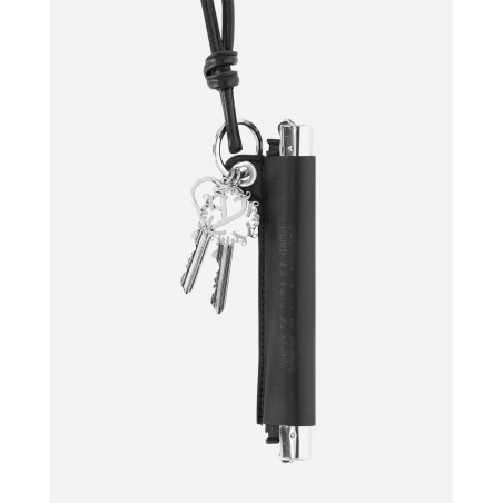 Brand New Leather Keychain Black