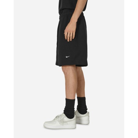 Brand New Solo Swoosh Fleece Shorts Black