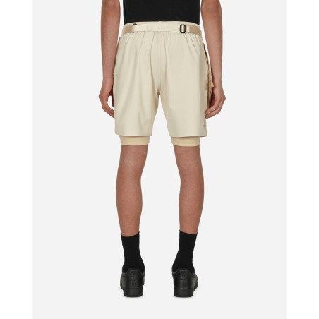 Brand New MMW Dri-FIT 3-in-1 Shorts Beige Limited Stock