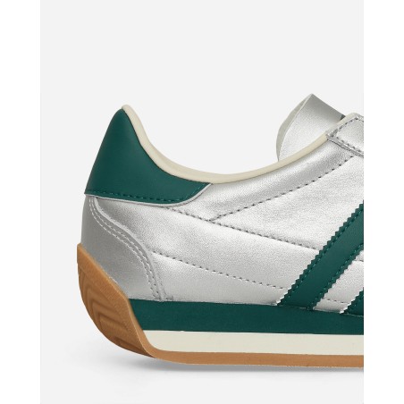 Brand New WMNS Country OG Sneakers Silver Metallic / Collegiate Green