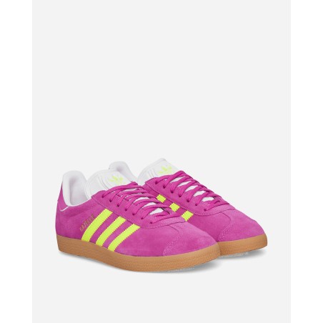 Brand New WMNS Gazelle Indoor Sneakers Purple Burst / Solar Yellow Just In