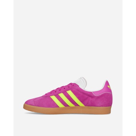 Brand New WMNS Gazelle Indoor Sneakers Purple Burst / Solar Yellow Just In