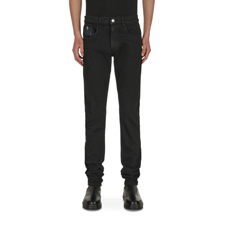 Brand New 6 Pocket Skinny Denim Pants Black New Release