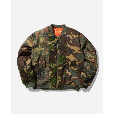 Brand New Men's Fostex Garments Docking MA-1 Jacket Camo Immediate Availability