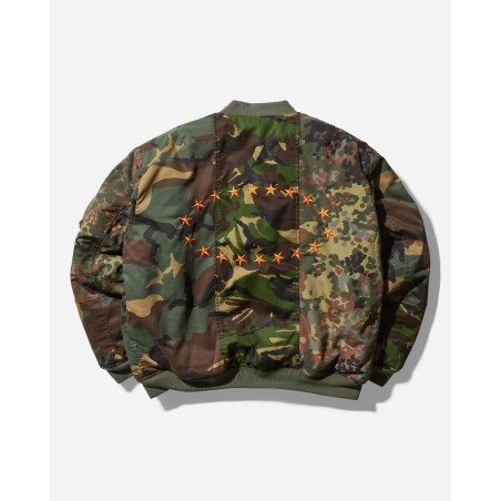 Brand New Men's Fostex Garments Docking MA-1 Jacket Camo Immediate Availability