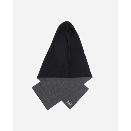 Brand New Scarf Hood Black / Grey Available for Immediate Shipping