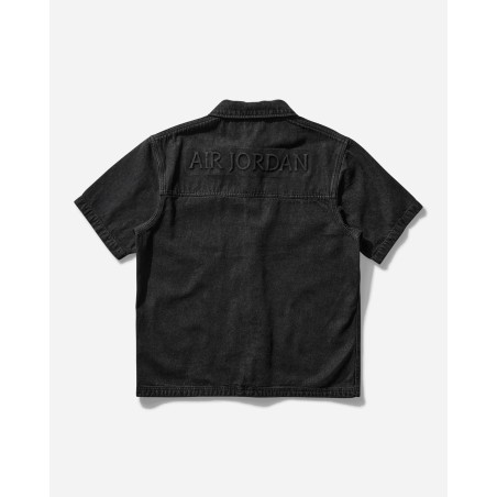 Brand New Air Jordan Denim Shirt Black Available for Immediate Shipping