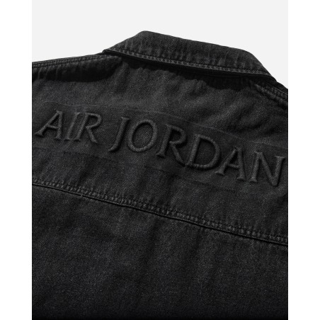 Brand New Air Jordan Denim Shirt Black Available for Immediate Shipping