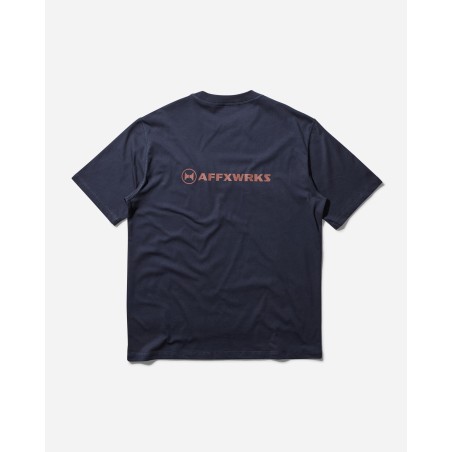 Brand New Men's Logo T-Shirt Washed Navy Limited Stock