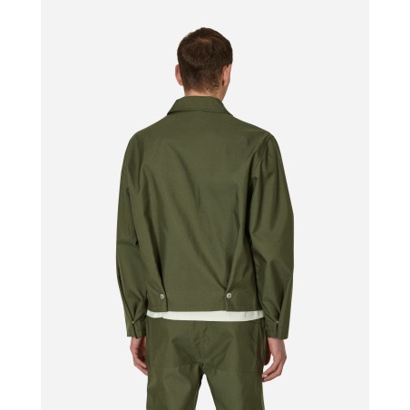 Brand New Pleat Bomber Jacket Green Immediate Availability