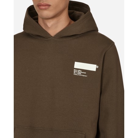 Brand New Standardised Hooded Sweatshirt Brown On Hand Now