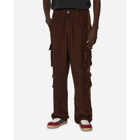 Brand New Iniquity Cargo Trousers Brown Limited Stock