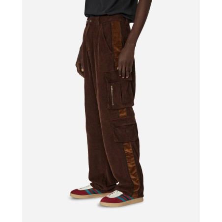 Brand New Iniquity Cargo Trousers Brown Limited Stock