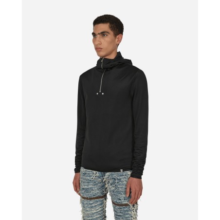 Brand New Hooded Zip Top Black