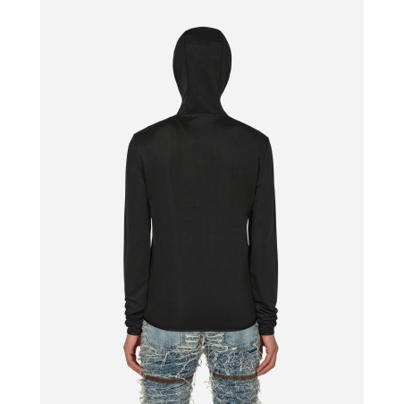 Brand New Hooded Zip Top Black