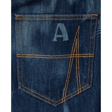 Brand New Smiley Signature Low Rise Jeans Indigo On Hand Now