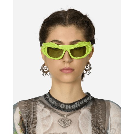 Brand New Twisted Sunglasses Acid Green Immediate Availability