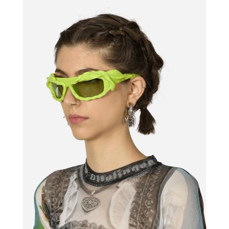 Brand New Twisted Sunglasses Acid Green Immediate Availability