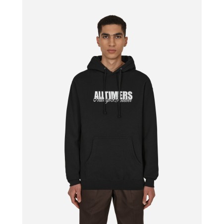 Brand New Always Embroidered Hooded Sweatshirt Black Fresh Release