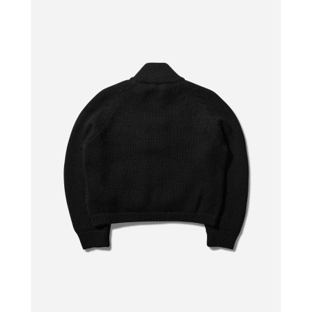 Brand New Women's Ultra Zip Funnel Sweater Jet Black New Release