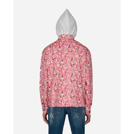 Brand New Hooded Workwear Shirt Pink