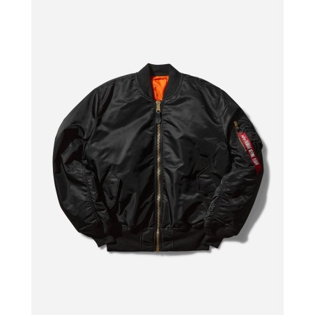 Brand New Men's MA-1 Bomber Jacket Black On Hand Now