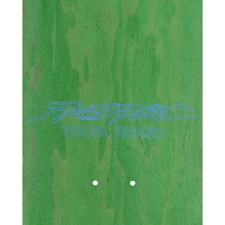 Brand New Tolya Titaev Wood Board Blue Available for Immediate Shipping