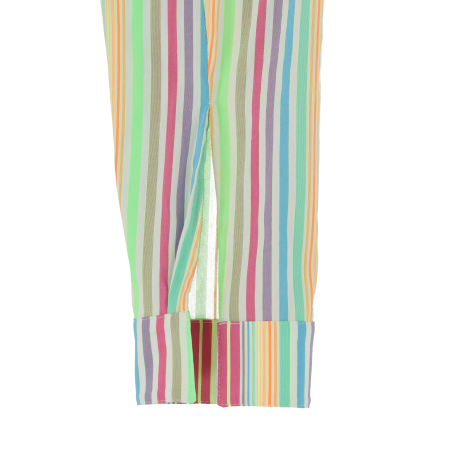 Brand New Clown Stripe Shirt Multicolor Available for Immediate Shipping