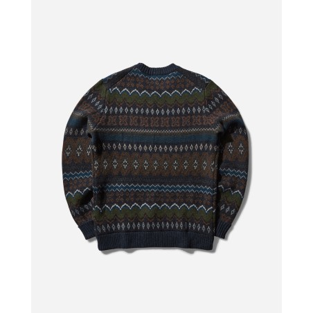 Brand New Recycled Wool-Blend Sweater Helmsman / Smolder Blue In Stock