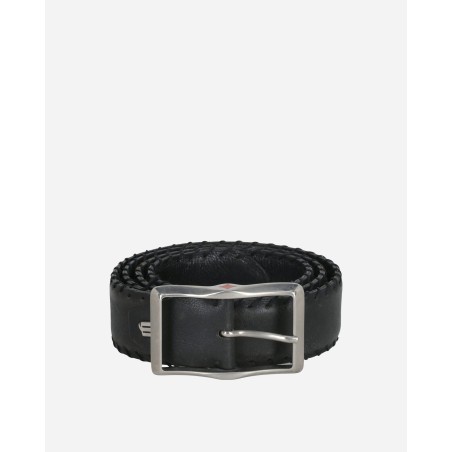 Brand New Big Buckle Leather Belt Black New Stock