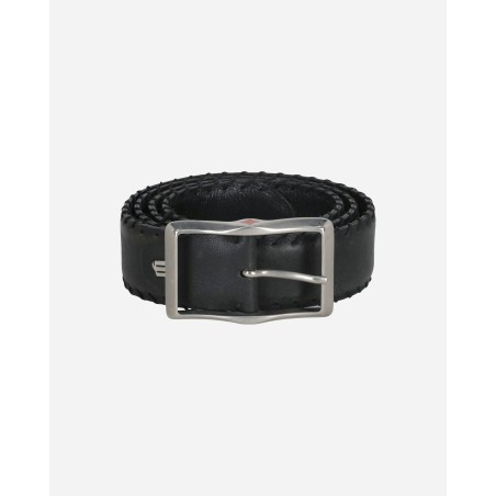 Brand New Big Buckle Leather Belt Black New Stock