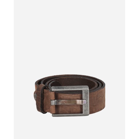 Brand New Vintage Leather Belt Brown In Stock